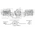 Дизельный двигатель YANGDONG Y4102D (33кВт / 44лс / 1500)(36кВт / 49лс / 1800)