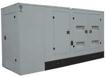 Дизельный генератор АМПЕРОС АД 300-Т400 P (Проф) в кожухе с АВР